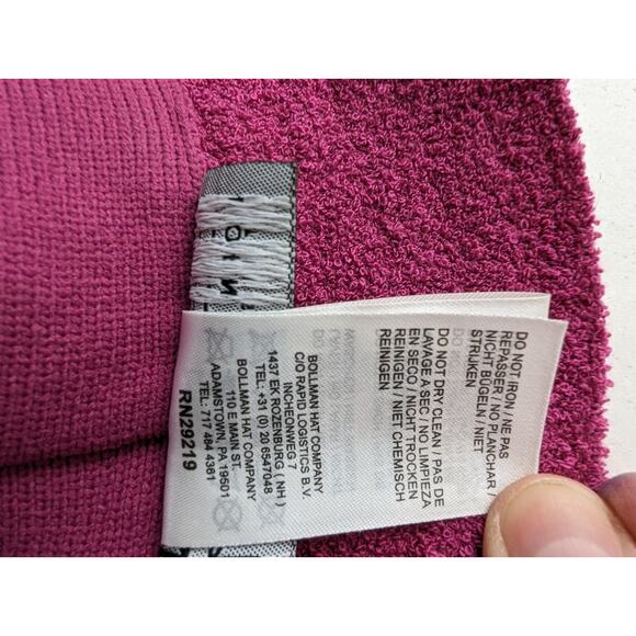 Kangol Bermuda Casual Dark Pink Hat Unisex L - Picture 7 of 10